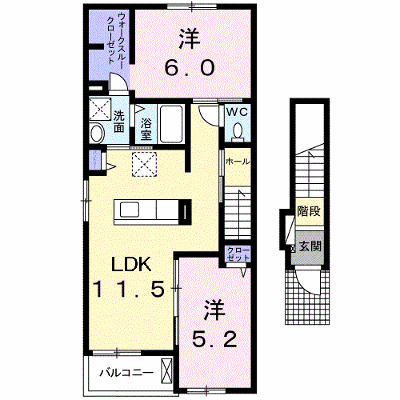 キャッスル　Ｄ 201【管理NO：1-021579902-02010】 ★家具家電は申し込み後に搬入します★ ★2026年10月下旬入居可能★の外観画像