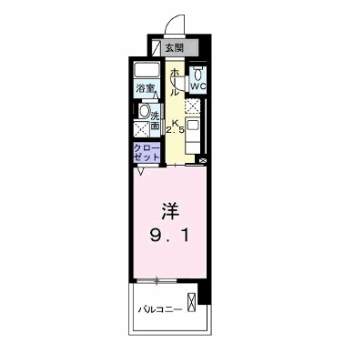 ルミエール山越 303【管理NO：1-018746001-03030】 ★家具家電は申し込み後に搬入します★の外観画像