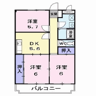 セレニオンハイツ 302【管理NO：1-003802401-03020】 ★家具家電は申し込み後に搬入します★ ★2026年11月中旬入居可能★の外観画像