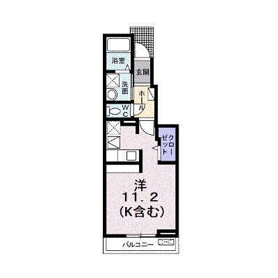 フェリオ 102【管理NO：1-020300501-01020】 ★家具家電は申し込み後に搬入します★ ★2026年11月中旬入居可能★の外観画像