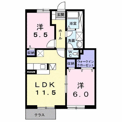 サンヴァリー２１Ｂ棟 102【管理NO：1-012628602-01020】 ★家具家電は申し込み後に搬入します★ ★2026年10月中旬入居可能★の外観画像