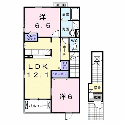 グレイスフル　ケイプＢ 201【管理NO：1-013844502-02010】 ★家具家電は申し込み後に搬入します★ ★2026年12月下旬入居可能★の外観画像