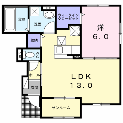 プリムローズＩ 102【管理NO：1-026416201-01020】 ★家具家電は申し込み後に搬入します★ ★2026年10月下旬入居可能★の外観画像
