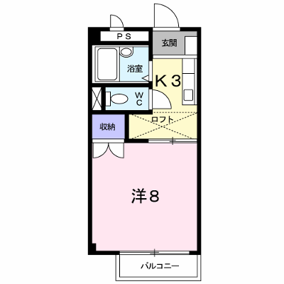 ジュネス一の宮 203【管理NO：1-009487801-02030】 ★家具家電は申し込み後に搬入します★ ★2026年10月上旬入居可能★の外観画像