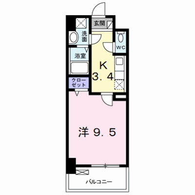 エヴァーグリーンＱ 307【管理NO：1-021981901-03060】 ★家具家電は申し込み後に搬入します★ ★2026年10月下旬入居可能★の外観画像