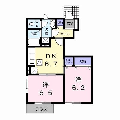サザンヒルズＡ 103【管理NO：1-010940701-01030】 ★家具家電は申し込み後に搬入します★ ★2026年10月中旬入居可能★の外観画像