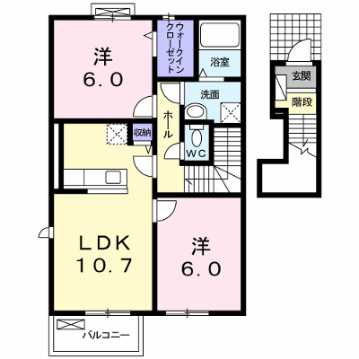 クレメントＡ 203【管理NO：1-017446501-02030】 ★家具家電は申し込み後に搬入します★ ★2026年10月下旬入居可能★の外観画像