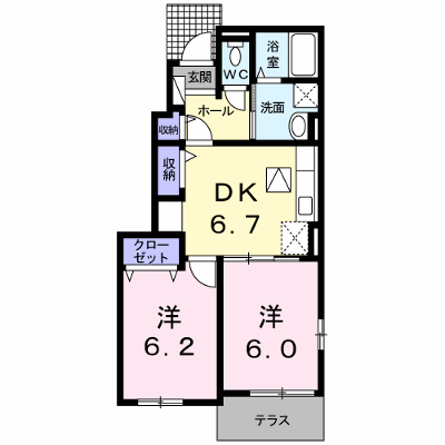 ベル・カーサ　Ｂ 101【管理NO：1-019320902-01010】 ★家具家電は申し込み後に搬入します★ ★2026年11月中旬入居可能★の外観画像