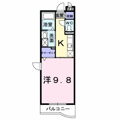 サン・ロイヤルガーデンＣ 208【管理NO：1-016013401-02080】 ★家具家電は申し込み後に搬入します★ ★2026年11月上旬入居可能★の外観画像