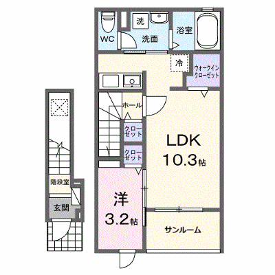 グランセレーノ 202【管理NO：1-028662001-02020】 ★家具家電は申し込み後に搬入します★ ★2027年04月上旬入居可能★の物件写真1