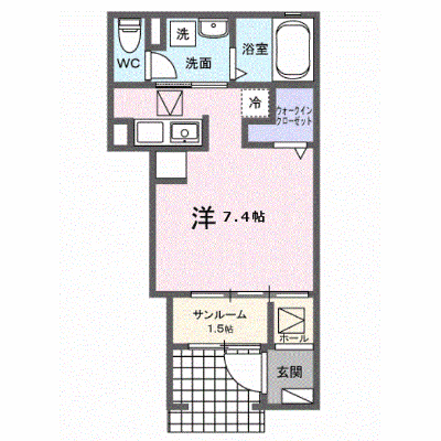 グランセレーノ 102【管理NO：1-028662001-01020】 ★家具家電は申し込み後に搬入します★ ★2027年04月上旬入居可能★の外観画像