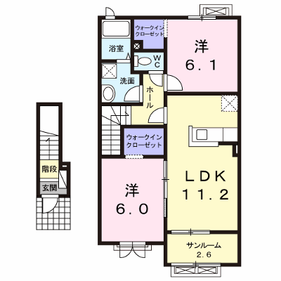 エストレージャ斉の神 204【管理NO：1-020333201-02040】 ★家具家電は申し込み後に搬入します★ ★2026年11月中旬入居可能★の外観画像