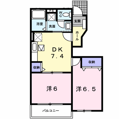 アヴェニールＢ 101【管理NO：1-010989902-01010】 ★家具家電は申し込み後に搬入します★ ★2026年10月中旬入居可能★の外観画像