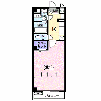 Ｉ・リジェール 204【管理NO：1-014988701-02040】 ★家具家電は申し込み後に搬入します★ ★2026年11月中旬入居可能★の外観画像