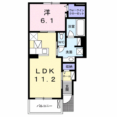 ブリーゼＴ２ 104【管理NO：1-020389902-01040】 ★家具家電は申し込み後に搬入します★ ★2026年10月上旬入居可能★の外観画像
