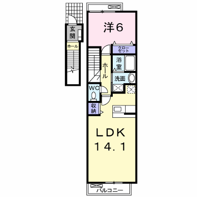 ロードⅢ 202【管理NO：1-016756901-02020】 ★家具家電は申し込み後に搬入します★ ★2026年10月上旬入居可能★の外観画像