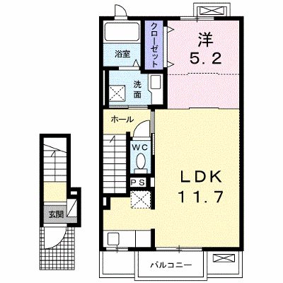 サンリット　ヒロ 202【管理NO：1-025888601-02020】 ★家具家電は申し込み後に搬入します★ ★2026年11月上旬入居可能★の外観画像