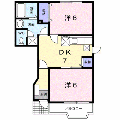 コットンフィールド　Ｄ 103【管理NO：1-011332901-01030】 ★家具家電は申し込み後に搬入します★ ★2026年10月下旬入居可能★の外観画像