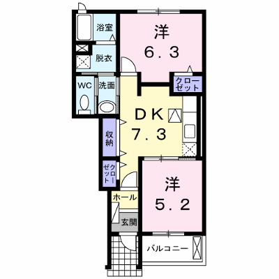 エスグランツ 102【管理NO：1-015984601-01020】 ★家具家電は申し込み後に搬入します★ ★2026年11月下旬入居可能★の外観画像