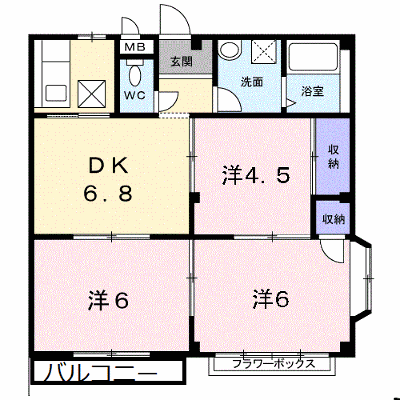 グリーンパーク公家 201【管理NO：1-001730801-02010】 ★家具家電は申し込み後に搬入します★ ★2026年10月中旬入居可能★の外観画像