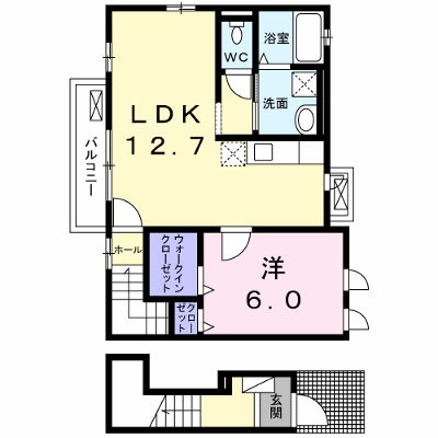 京　ＲＡＮＺＡＮ　Ⅱ 202【管理NO：1-025798501-02020】 ★家具家電は申し込み後に搬入します★ ★2026年10月中旬入居可能★の外観画像