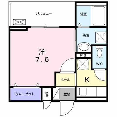 フェリーチェ 205【管理NO：1-021287501-02040】 ★家具家電は申し込み後に搬入します★ ★2026年10月中旬入居可能★の外観画像