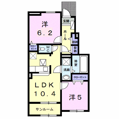 エテルノ木ノ本Ｂ 103【管理NO：1-027421902-01030】 ★家具家電は申し込み後に搬入します★ ★2026年11月中旬入居可能★の外観画像