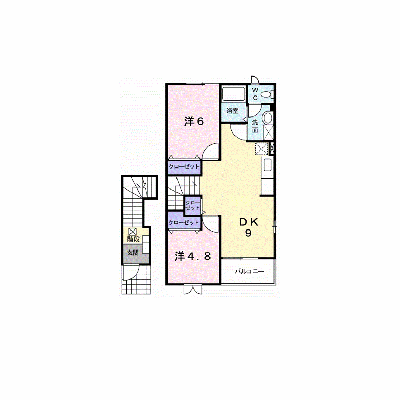 サンフラワー・ヒルズＡ 203【管理NO：1-011954501-02030】 ★家具家電は申し込み後に搬入します★ ★2026年11月中旬入居可能★の外観画像
