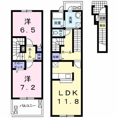 シェリンフォード尾道 209【管理NO：1-016875801-02090】 ★家具家電は申し込み後に搬入します★ ★2026年11月上旬入居可能★の外観画像