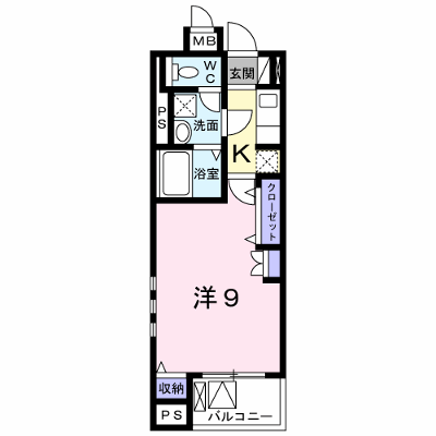 Ｋ・ＳガーデンⅢ 107【管理NO：1-025626001-01070】 ★家具家電は申し込み後に搬入します★ ★2026年10月下旬入居可能★の外観画像