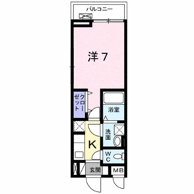 オズ 302【管理NO：1-021655801-03020】 ★家具家電は申し込み後に搬入します★ ★2026年11月上旬入居可能★の外観画像