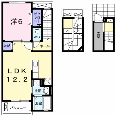 ラヴィータ　Ⅱ 304【管理NO：1-023926501-03040】 ★家具家電は申し込み後に搬入します★ ★2026年10月下旬入居可能★の外観画像