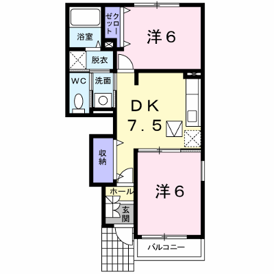 プリムローズ・ガーデン 103【管理NO：1-012640701-01030】 ★家具家電は申し込み後に搬入します★ ★2026年10月中旬入居可能★の外観画像