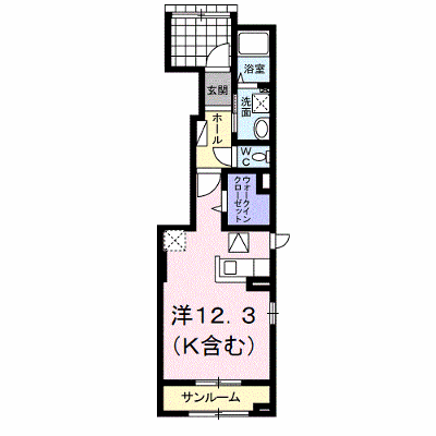 スプレンドルＣ 101【管理NO：1-018913401-01010】 ★家具家電は申し込み後に搬入します★ ★2026年10月上旬入居可能★の外観画像