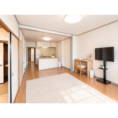 コスパだけじゃない“快適さ重視”マンスリータウン前橋朝倉町C201【Wi-Fi無料📶】【2人入居OK🏡／3DK】の外観画像