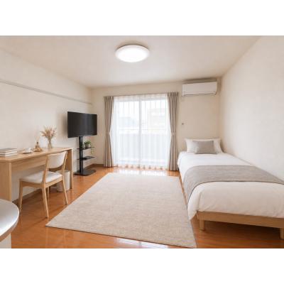 コスパだけじゃない“快適さ重視”マンスリータウン太田高林東町A203【Wi-Fi無料】の外観画像