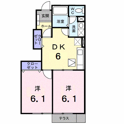 グランド・ルー　Ⅱ 102【管理NO：1-012589101-01020】 ★家具家電は申し込み後に搬入します★ ★2026年10月下旬入居可能★の外観画像