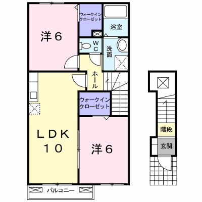 アル・クレジオ 202【管理NO：1-014951801-02020】 ★家具家電は申し込み後に搬入します★の外観画像
