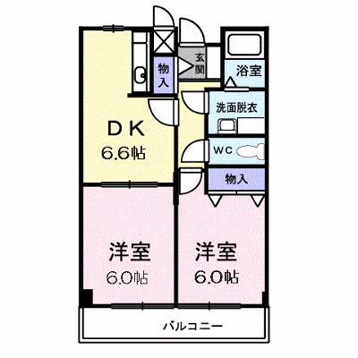 ポムポムＧＴ２ 202【管理NO：1-011666501-02020】 ★家具家電は申し込み後に搬入します★ ★2026年11月上旬入居可能★の外観画像