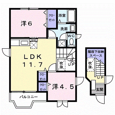 ウィング・Ｍ 201【管理NO：1-007363001-02010】 ★家具家電は申し込み後に搬入します★の外観画像