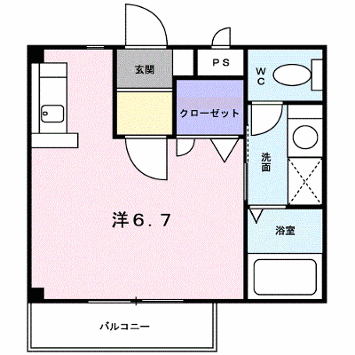 ルミエール 305【管理NO：1-010190901-03040】 ★家具家電は申し込み後に搬入します★ ★2026年10月下旬入居可能★の外観画像
