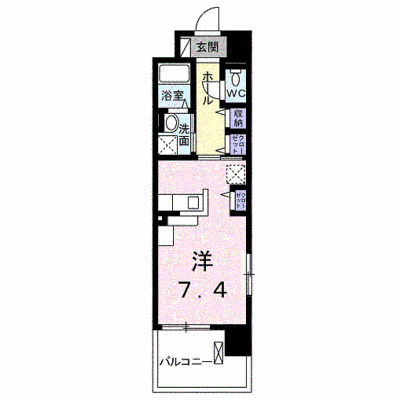 グランデ新宿 501【管理NO：1-022457401-05010】 ★家具家電は申し込み後に搬入します★の外観画像