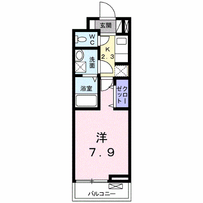 シャン・ド・フルール 202【管理NO：1-023165801-02020】 ★家具家電は申し込み後に搬入します★ ★2026年10月下旬入居可能★の外観画像