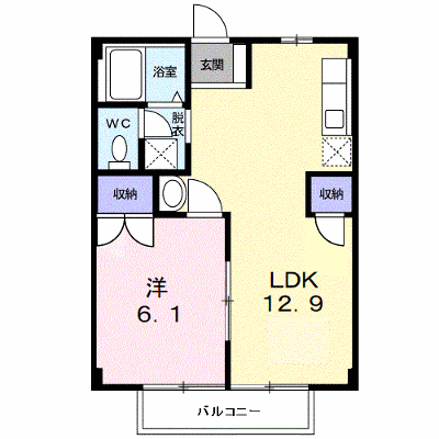 アネックステン 104【管理NO：1-004951201-01040】 ★家具家電は申し込み後に搬入します★ ★2026年10月下旬入居可能★の外観画像