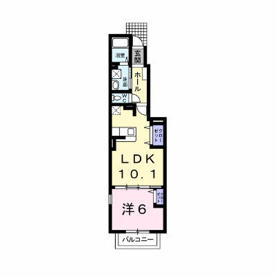 フラン 106【管理NO：1-017959701-01060】 ★家具家電は申し込み後に搬入します★ ★2026年10月下旬入居可能★の外観画像