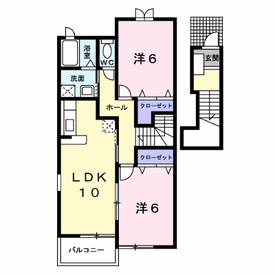 カーサ　ポルト　ド　ソル 202【管理NO：1-014063301-02020】 ★家具家電は申し込み後に搬入します★ ★2026年11月中旬入居可能★の外観画像