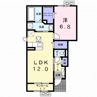 ウェルヴィレッジⅣ 101【管理NO：1-027602201-01010】 ★家具家電は申し込み後に搬入します★ ★2026年11月上旬入居可能★の外観画像