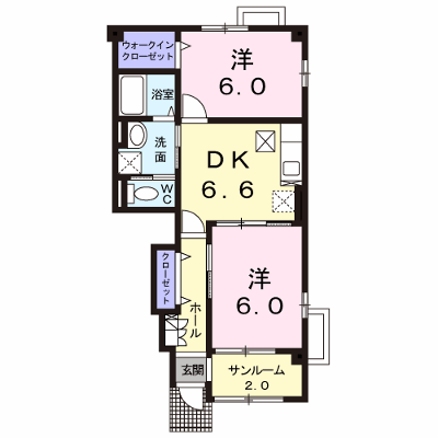 クレストール　Ｂ 103【管理NO：1-011762402-01030】 ★家具家電は申し込み後に搬入します★ ★2026年10月下旬入居可能★の外観画像