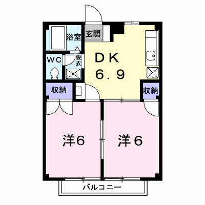 グリーンハウスチャチャ 201【管理NO：1-005426801-02010】 ★家具家電は申し込み後に搬入します★ ★2026年11月中旬入居可能★の外観画像