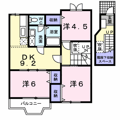 ツインズＵ・Ｃ 203【管理NO：1-011727403-02030】 ★家具家電は申し込み後に搬入します★ ★2026年10月上旬入居可能★の外観画像